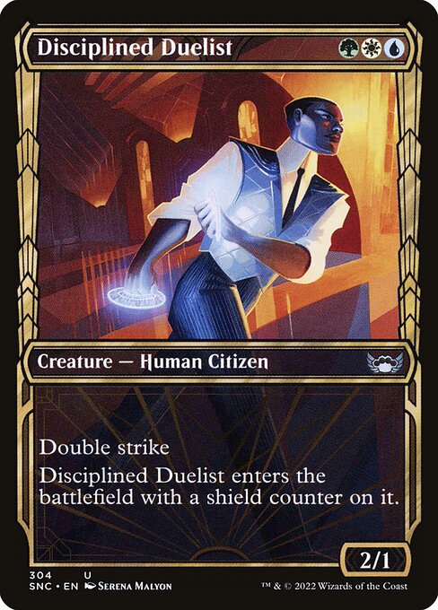 Disciplined Duelist highlighted card art