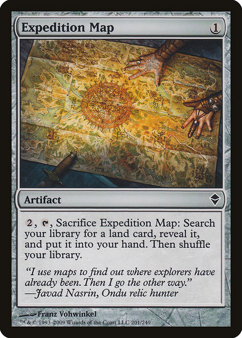 Expedition Map from Zendikar