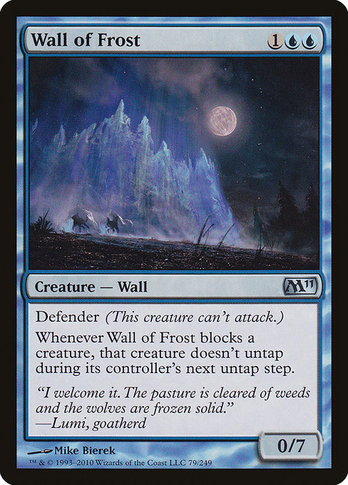 Wall of Frost from Magic 2011