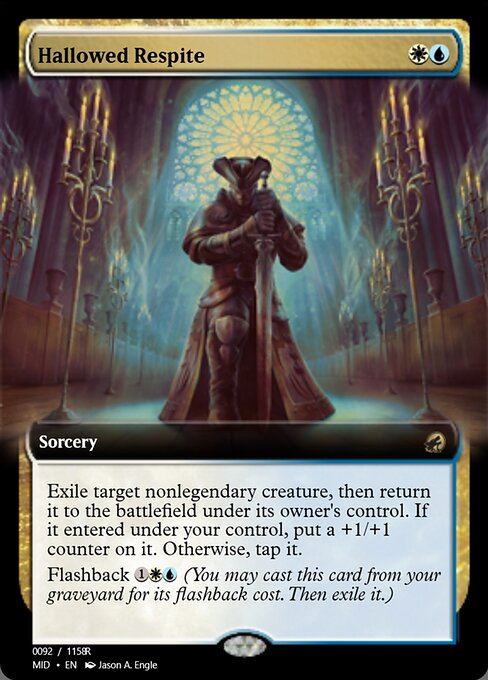 Hallowed Respite highlighted card art