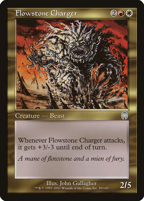 Flowstone Charger highlighted card art
