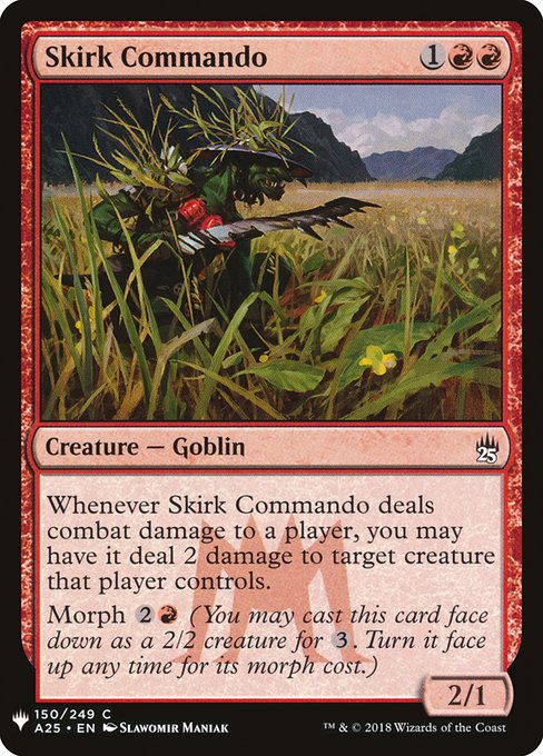 Skirk Commando highlighted card art