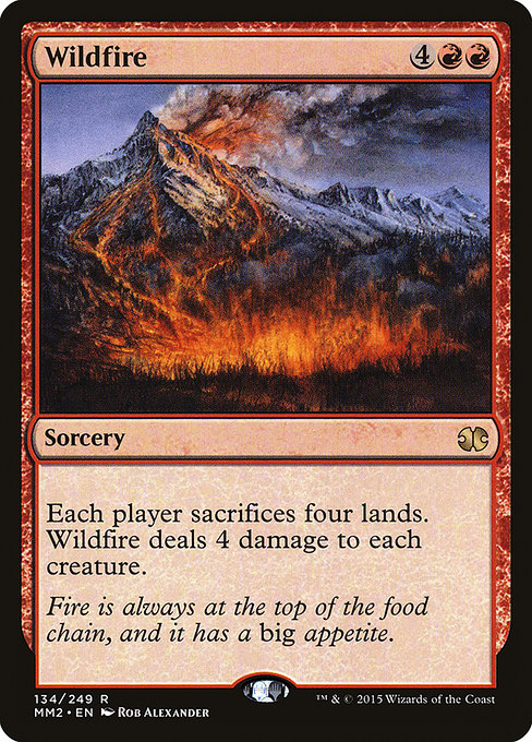 Wildfire highlighted card art