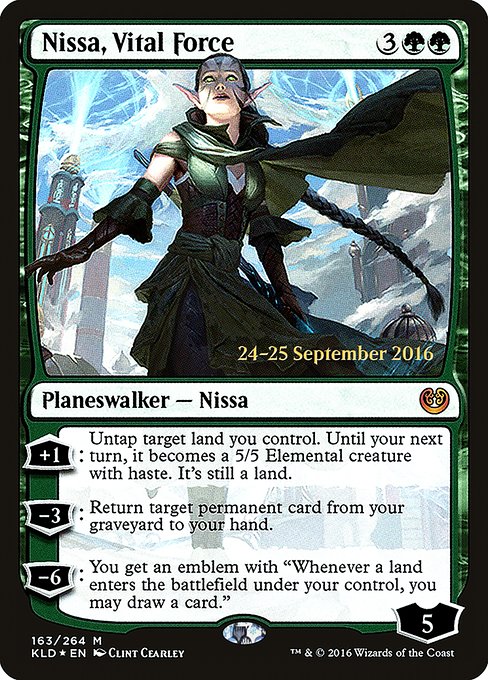 Nissa, Vital Force from Kaladesh Promos