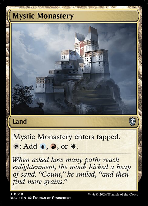 Mystic Monastery from Bloomburrow Commander