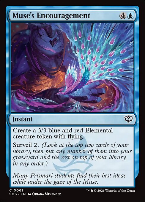 Muse's Encouragement from Secrets of Strixhaven