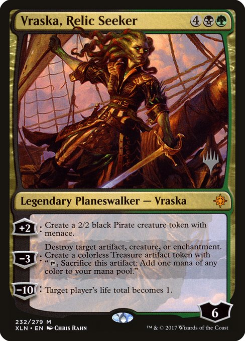 Vraska, Relic Seeker from Ixalan Promos