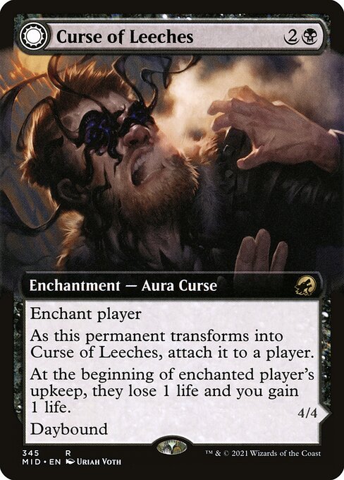 Curse of Leeches // Leeching Lurker from Innistrad: Midnight Hunt