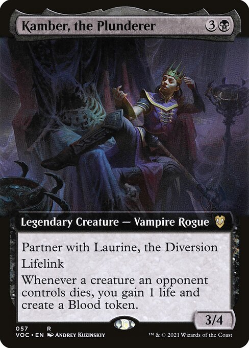 Kamber, the Plunderer from Crimson Vow Commander