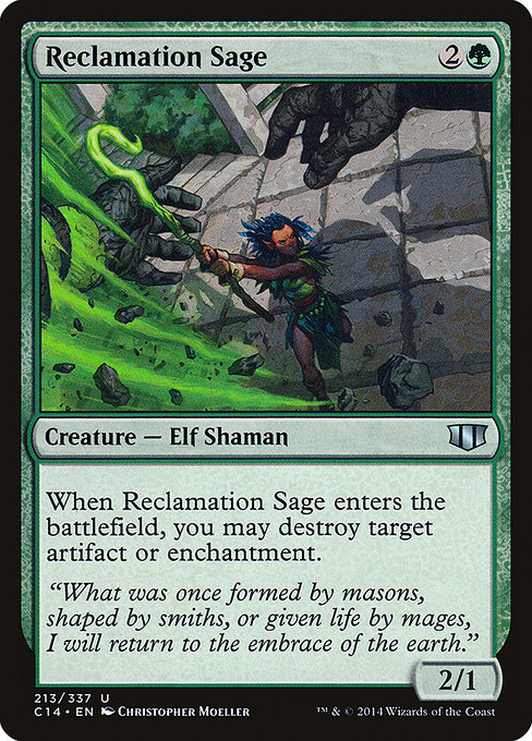 Reclamation Sage from Commander 2014