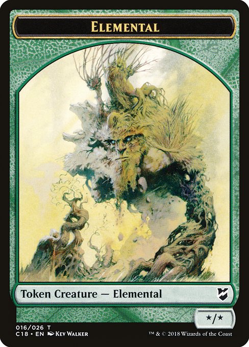 Elemental from Commander 2018 Tokens