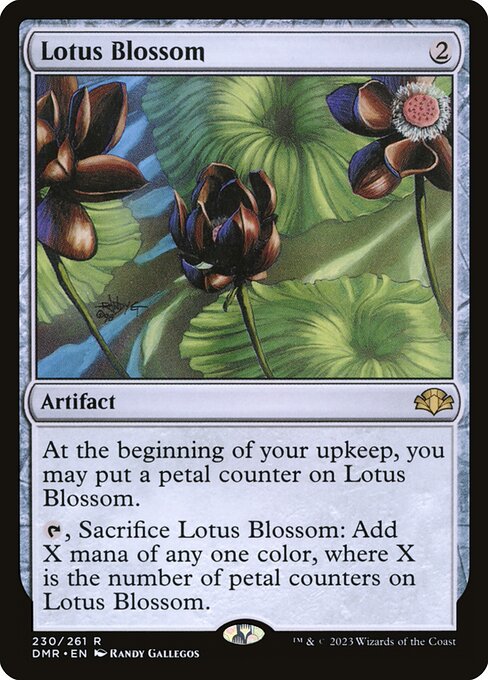 Lotus Blossom from Dominaria Remastered