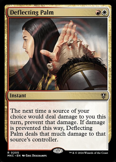 Deflecting Palm highlighted card art