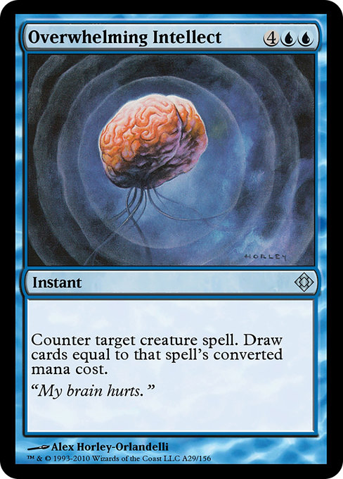 Overwhelming Intellect from Magic Online Theme Decks