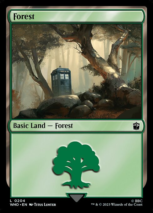 Forest from Doctor Who