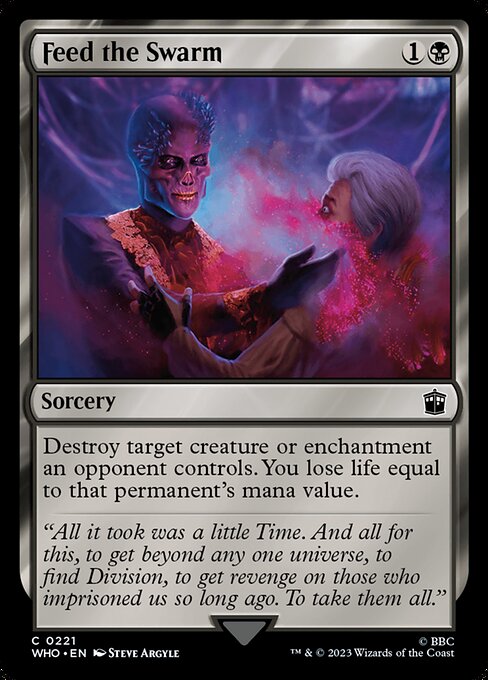 Feed the Swarm from Doctor Who