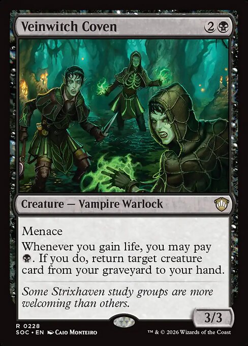 Veinwitch Coven from Secrets of Strixhaven Commander