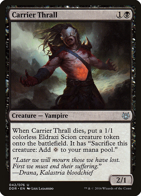 Carrier Thrall from Duel Decks: Nissa vs. Ob Nixilis