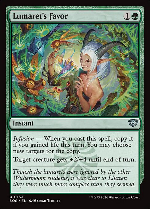 Lumaret's Favor from Secrets of Strixhaven