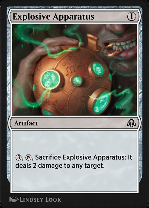 Explosive Apparatus highlighted card art