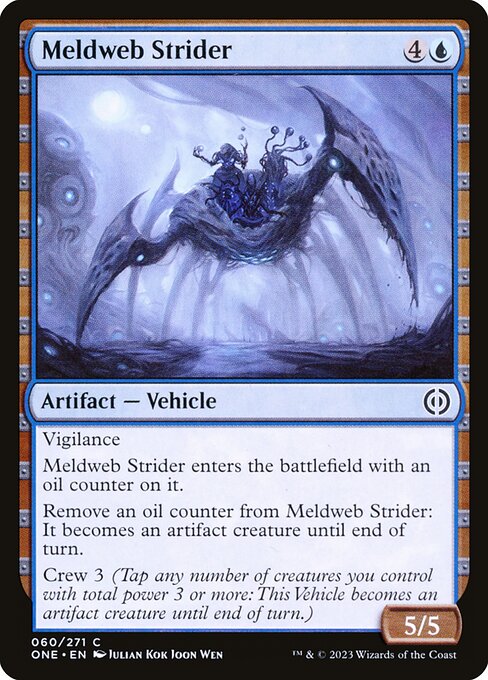 Meldweb Strider highlighted card art