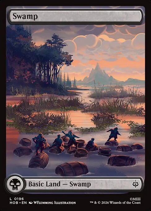 Swamp highlighted card art