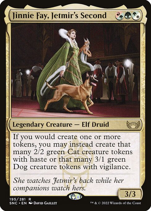 Jinnie Fay, Jetmir's Second from Streets of New Capenna