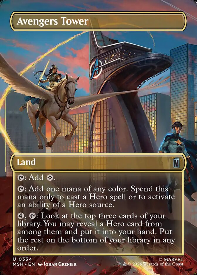 Avengers Tower from Media and Collaboration Promos