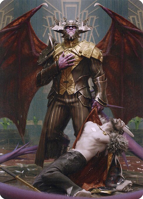 Ob Nixilis, the Adversary // Ob Nixilis, the Adversary highlighted card art