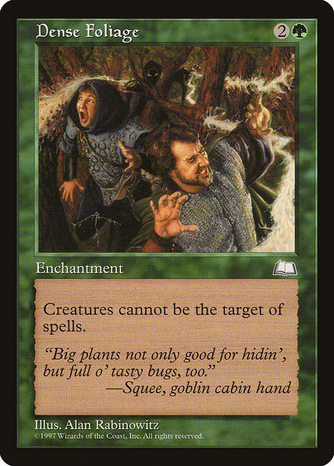 Dense Foliage from Weatherlight