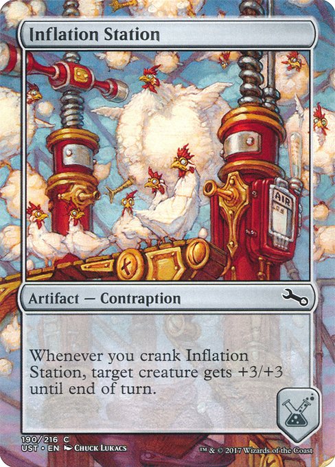Inflation Station highlighted card art