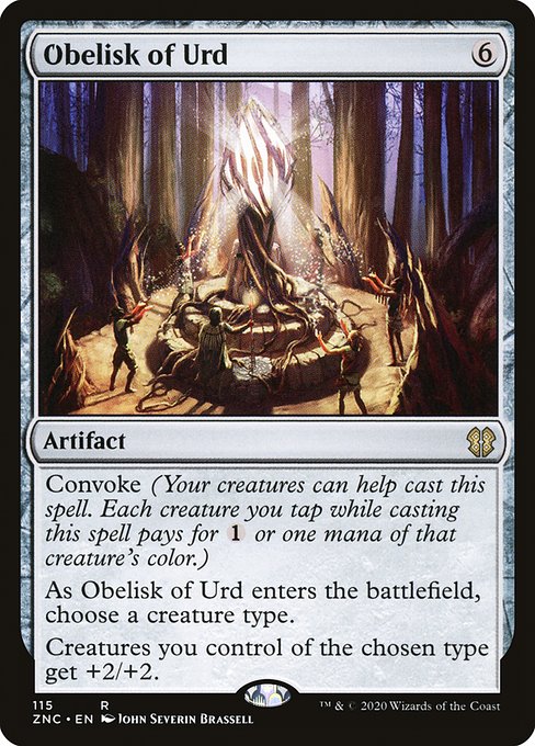 Obelisk of Urd highlighted card art