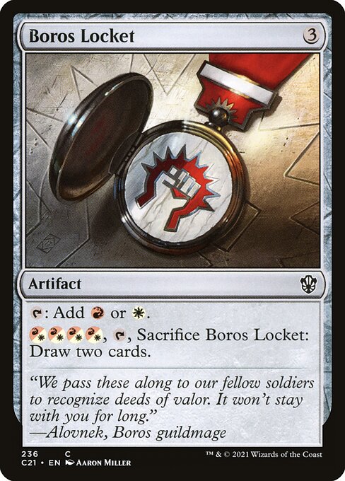 Boros Locket highlighted card art