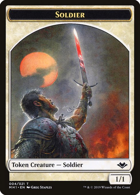 Soldier from Modern Horizons Tokens