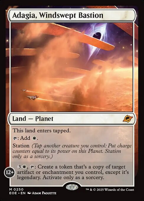 Adagia, Windswept Bastion from Edge of Eternities