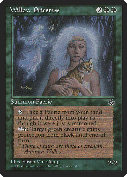 Willow Priestess from Homelands