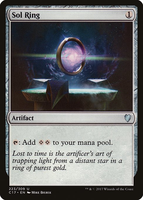 Sol Ring from Commander 2017