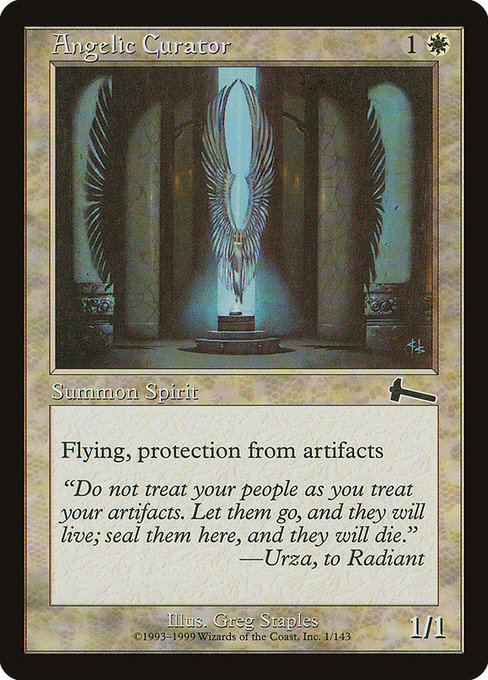 Angelic Curator from Urza's Legacy