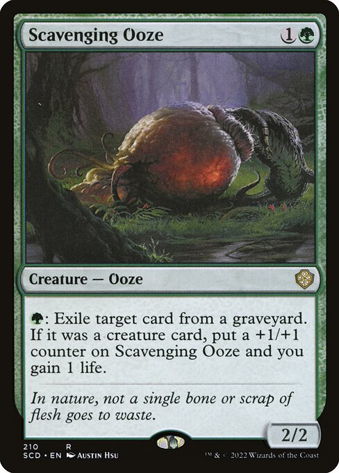 Scavenging Ooze from Starter Commander Decks
