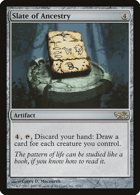 Slate of Ancestry from Duel Decks: Elves vs. Goblins