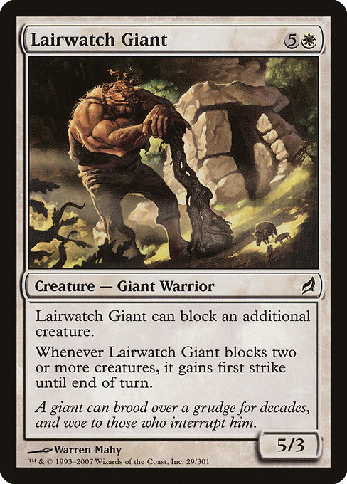 Lairwatch Giant highlighted card art