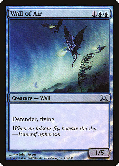 Wall of Air from Tenth Edition