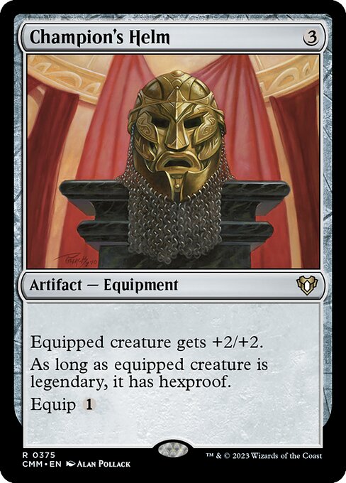 Champion's Helm from Commander Masters
