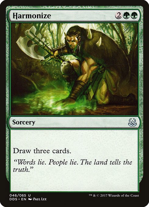 Harmonize from Duel Decks: Mind vs. Might
