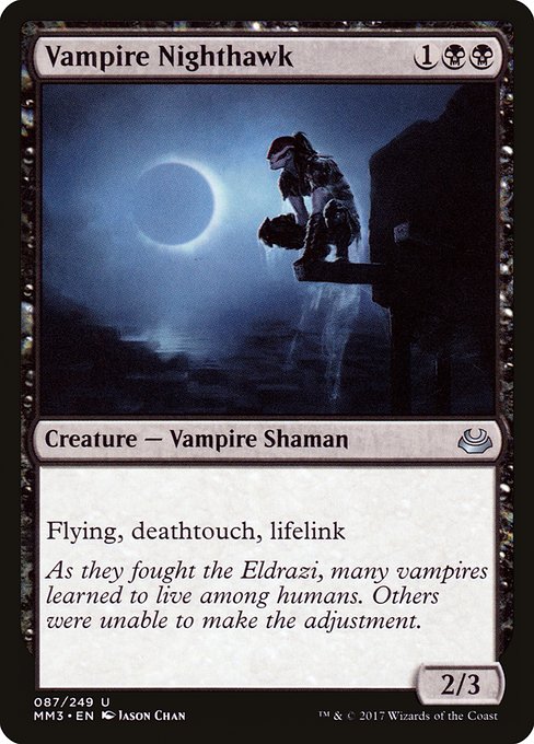 Vampire Nighthawk from Modern Masters 2017
