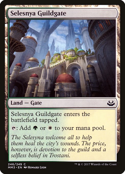 Selesnya Guildgate from Modern Masters 2017