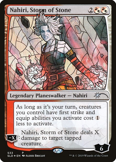 Nahiri, Storm of Stone highlighted card art