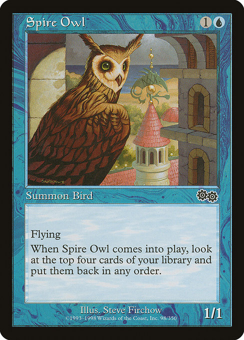 Spire Owl highlighted card art