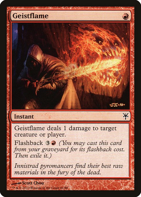Geistflame highlighted card art