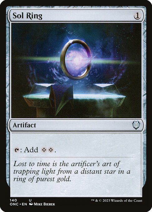 Sol Ring from Phyrexia: All Will Be One Commander